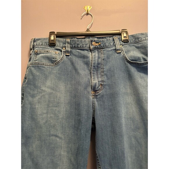 Carhartt Rugged Flex Men's Jeans 36x32 Blue Light Wash Straight Relaxed - Picture 2 of 10
